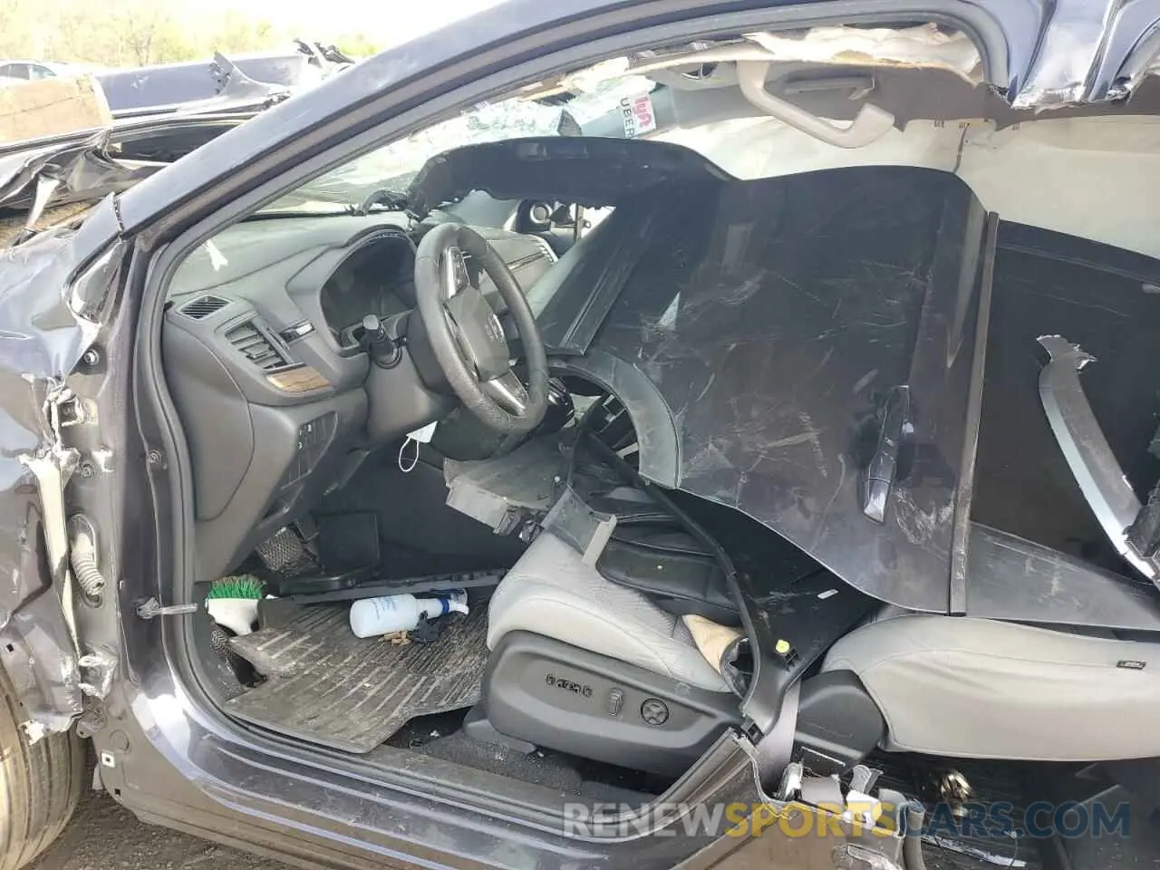 7 fotografías del automóvil dañado 2HKRW2H54KH666690 HONDA CRV 2019