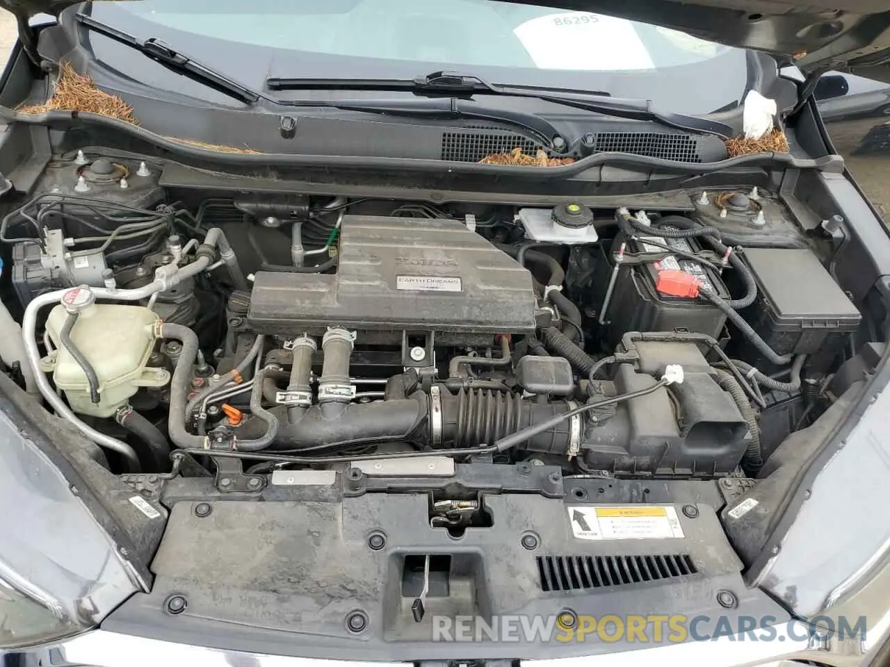12 fotografías del automóvil dañado 2HKRW2H56KH607303 HONDA CRV 2019