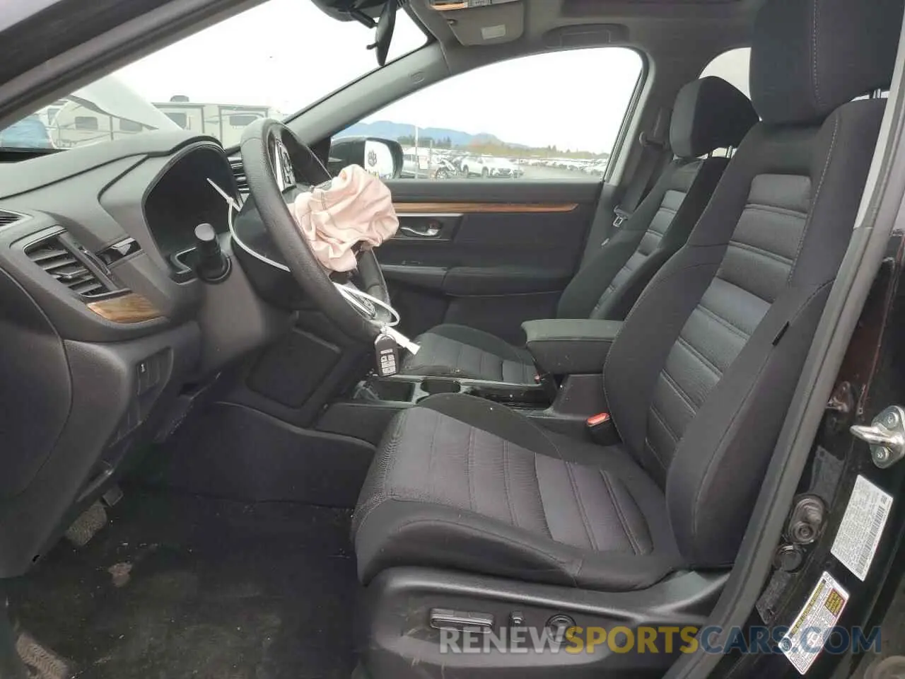 7 fotografías del automóvil dañado 2HKRW2H56KH617202 HONDA CRV 2019