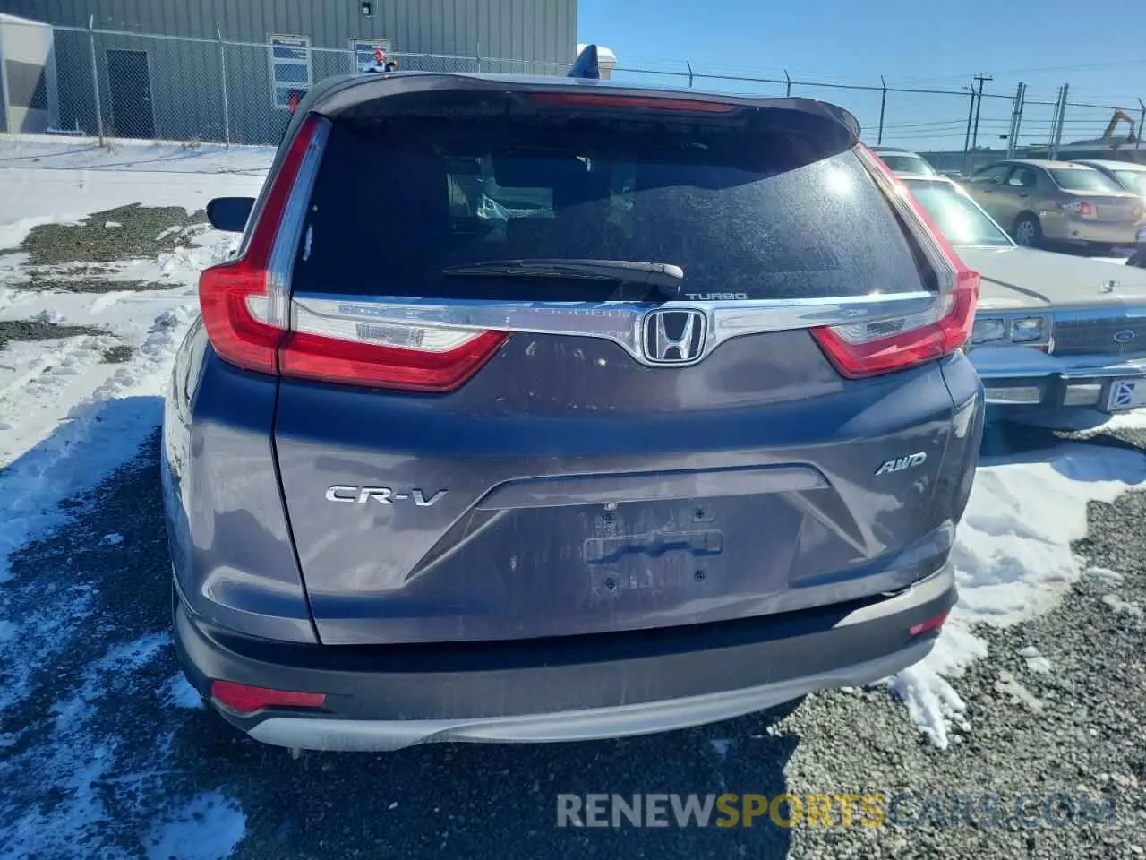 6 fotografías del automóvil dañado 2HKRW2H58KH114822 HONDA CRV 2019