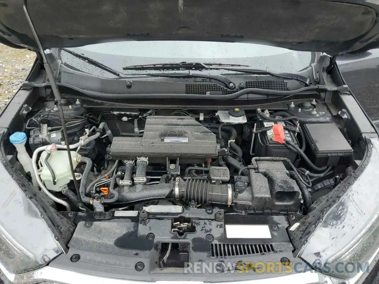 12 fotografías del automóvil dañado 2HKRW2H58KH652730 HONDA CRV 2019