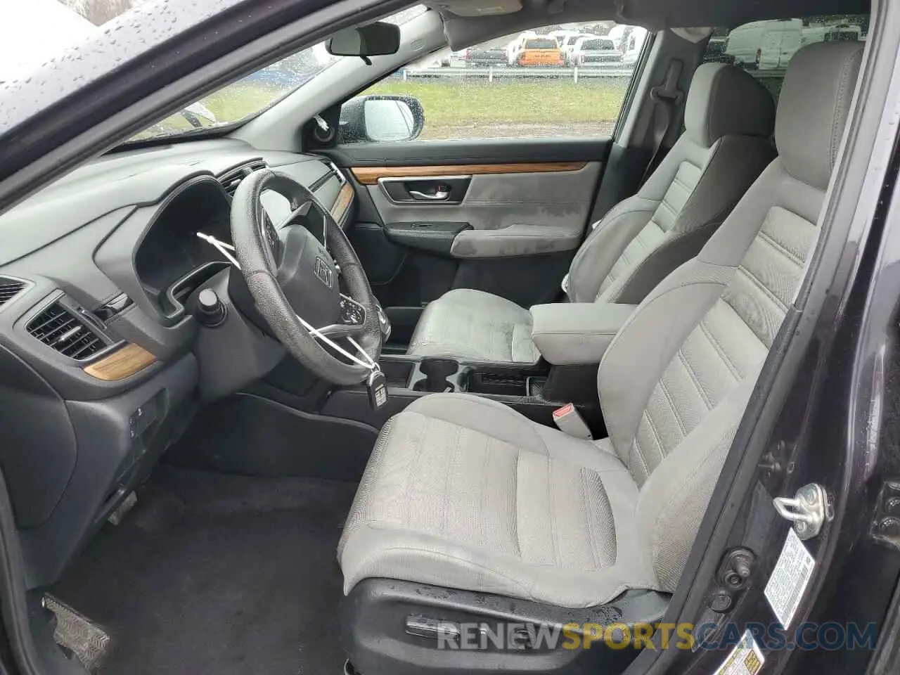 7 fotografías del automóvil dañado 2HKRW2H58KH652730 HONDA CRV 2019
