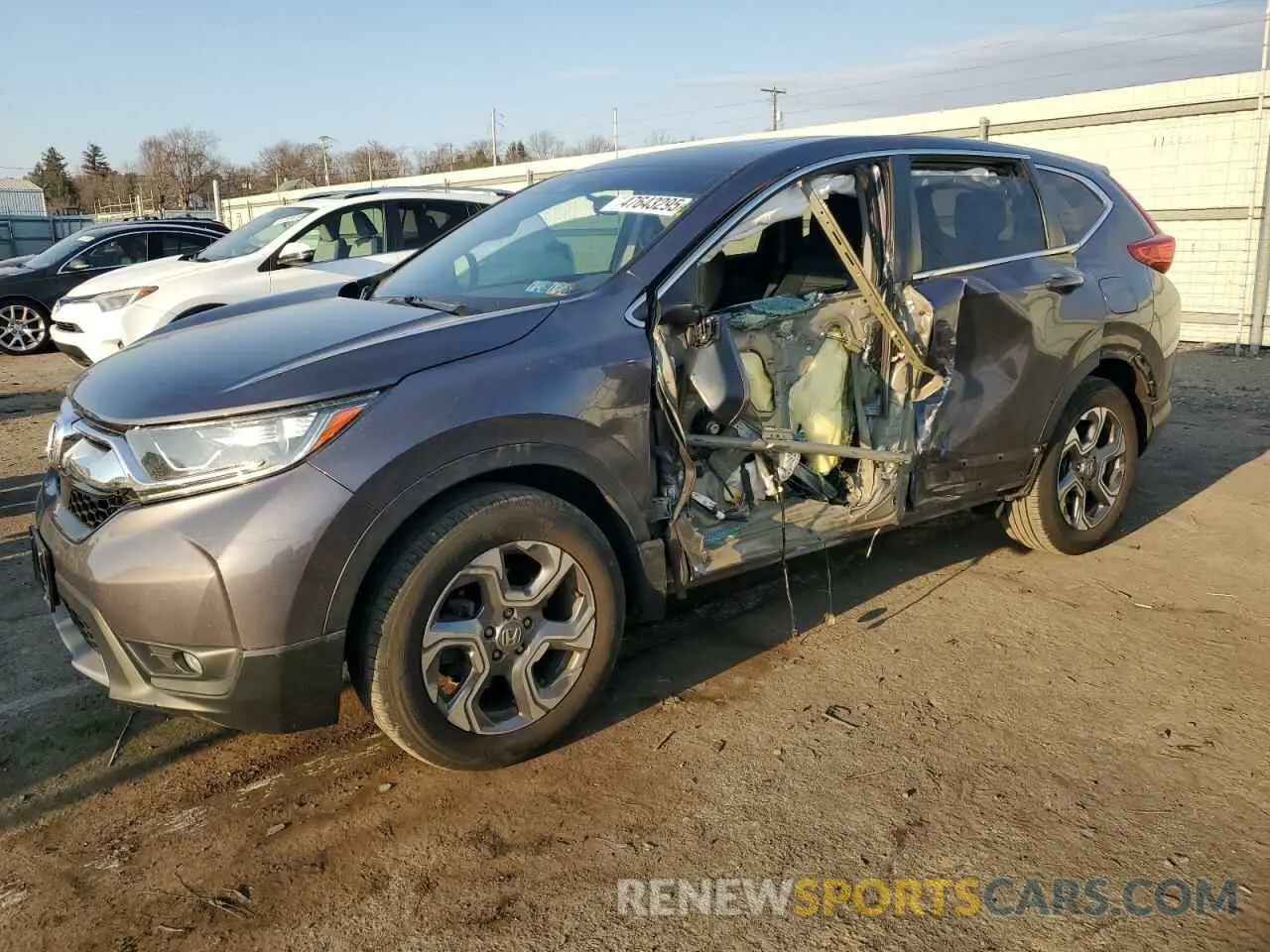 1 fotografías del automóvil dañado 2HKRW2H58KH675800 HONDA CRV 2019