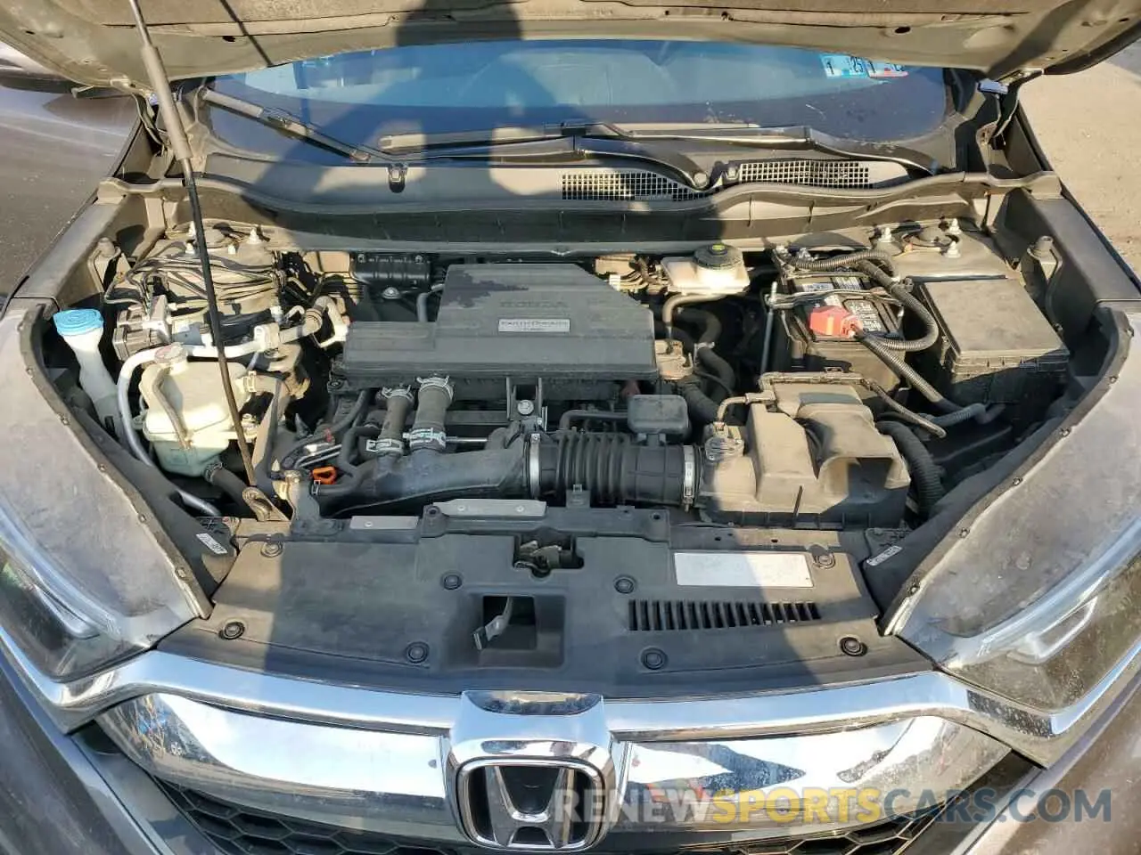 12 fotografías del automóvil dañado 2HKRW2H58KH675800 HONDA CRV 2019