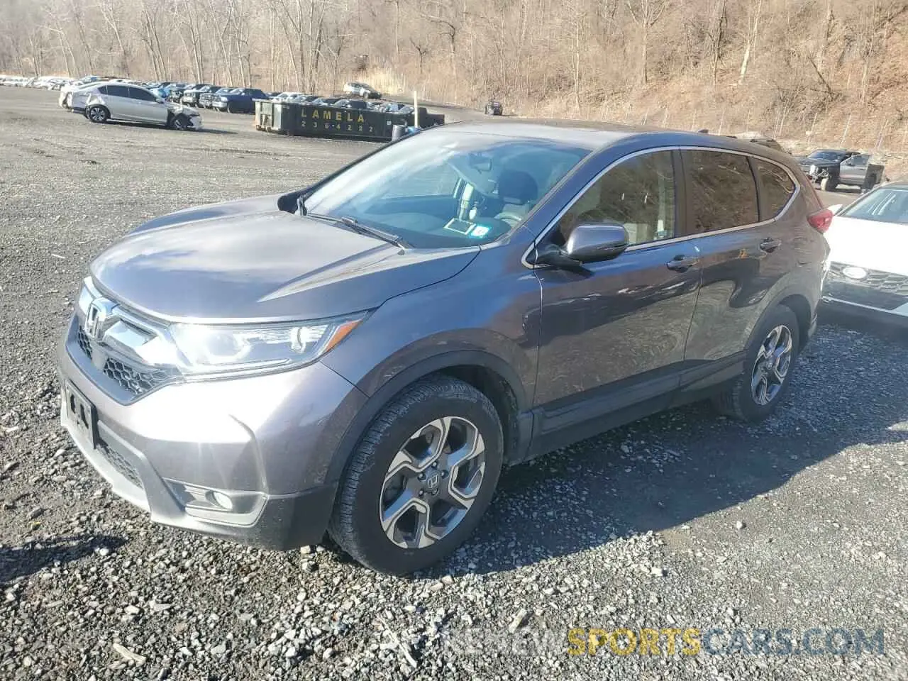 1 fotografías del automóvil dañado 2HKRW2H59KH626363 HONDA CRV 2019