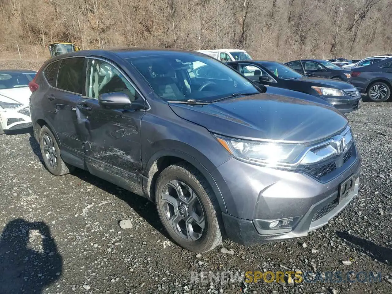 4 fotografías del automóvil dañado 2HKRW2H59KH626363 HONDA CRV 2019