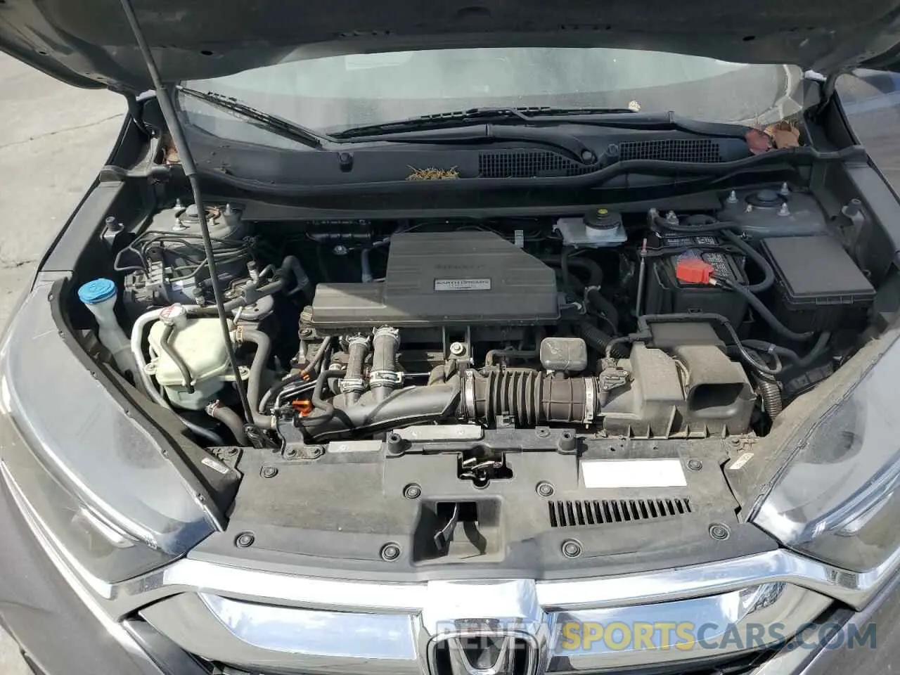 12 fotografías del automóvil dañado 2HKRW2H59KH650565 HONDA CRV 2019