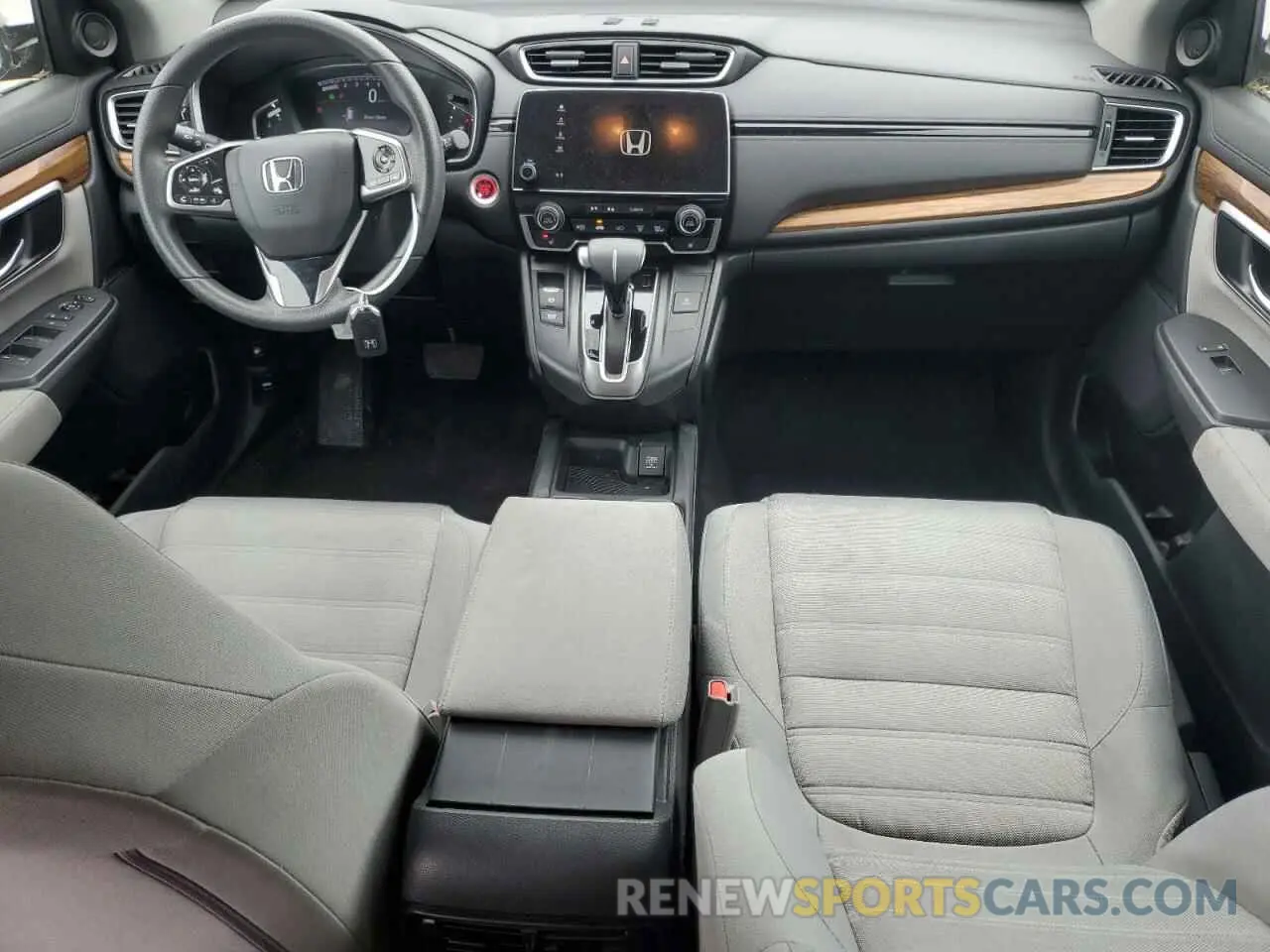 8 fotografías del automóvil dañado 2HKRW2H59KH650565 HONDA CRV 2019