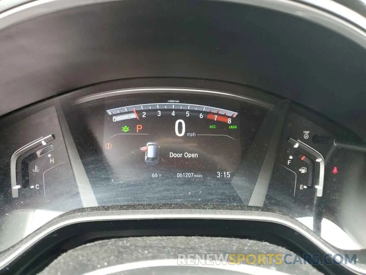 9 fotografías del automóvil dañado 2HKRW2H59KH650565 HONDA CRV 2019