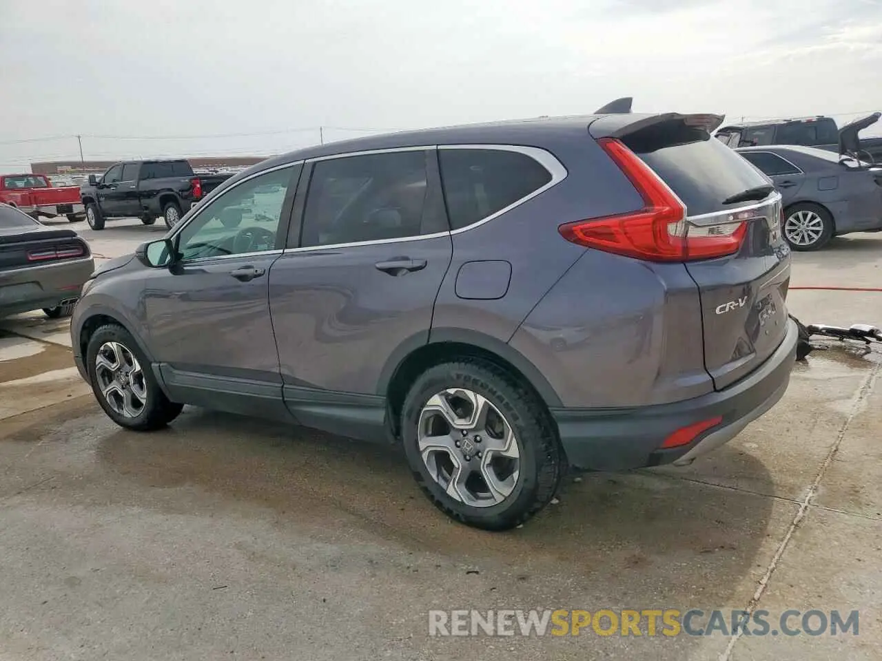 2 fotografías del automóvil dañado 2HKRW2H59KH667480 HONDA CRV 2019