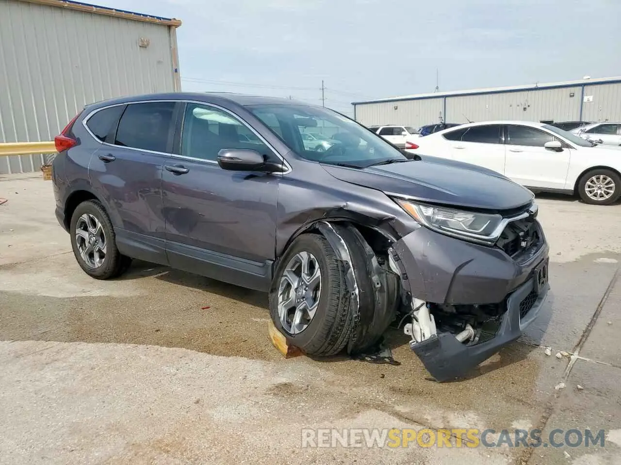 4 fotografías del automóvil dañado 2HKRW2H59KH667480 HONDA CRV 2019