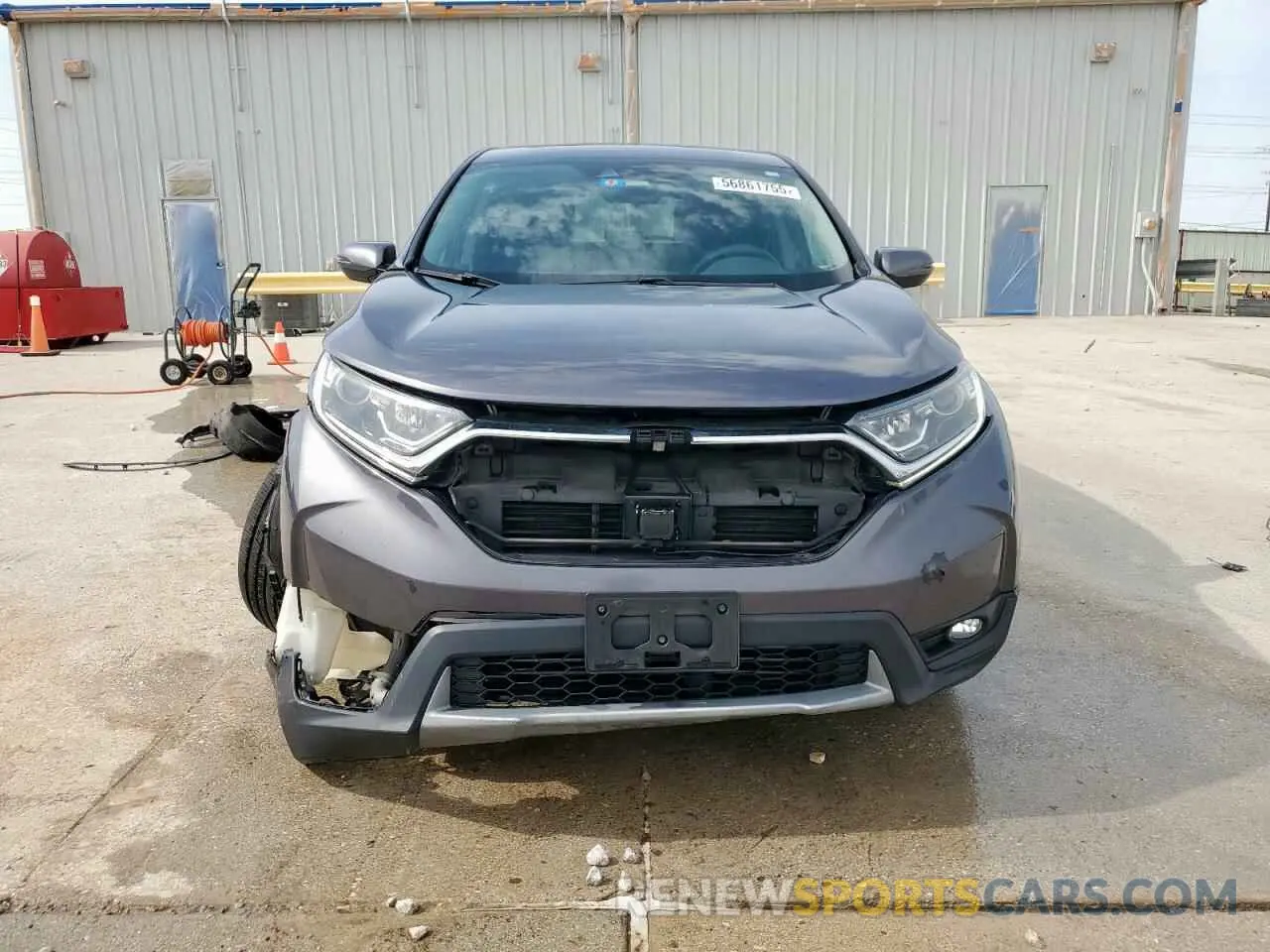 5 fotografías del automóvil dañado 2HKRW2H59KH667480 HONDA CRV 2019