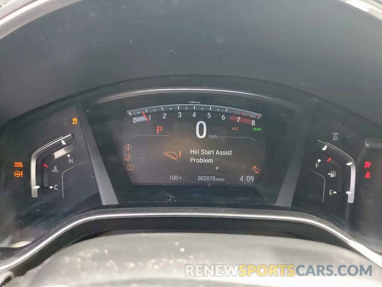 9 fotografías del automóvil dañado 2HKRW2H59KH667480 HONDA CRV 2019