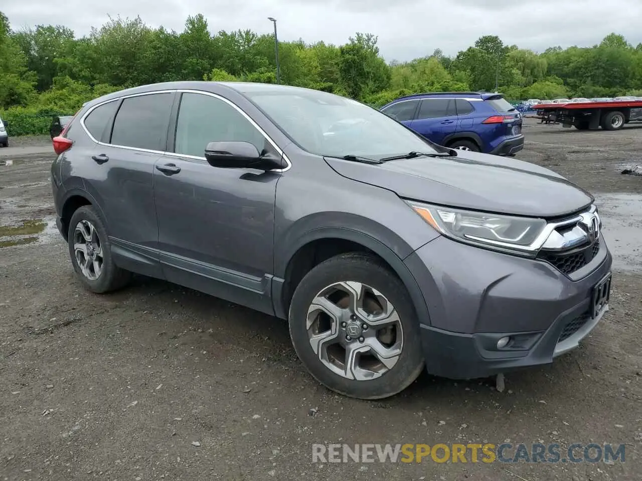 4 fotografías del automóvil dañado 2HKRW2H5XKH609426 HONDA CRV 2019