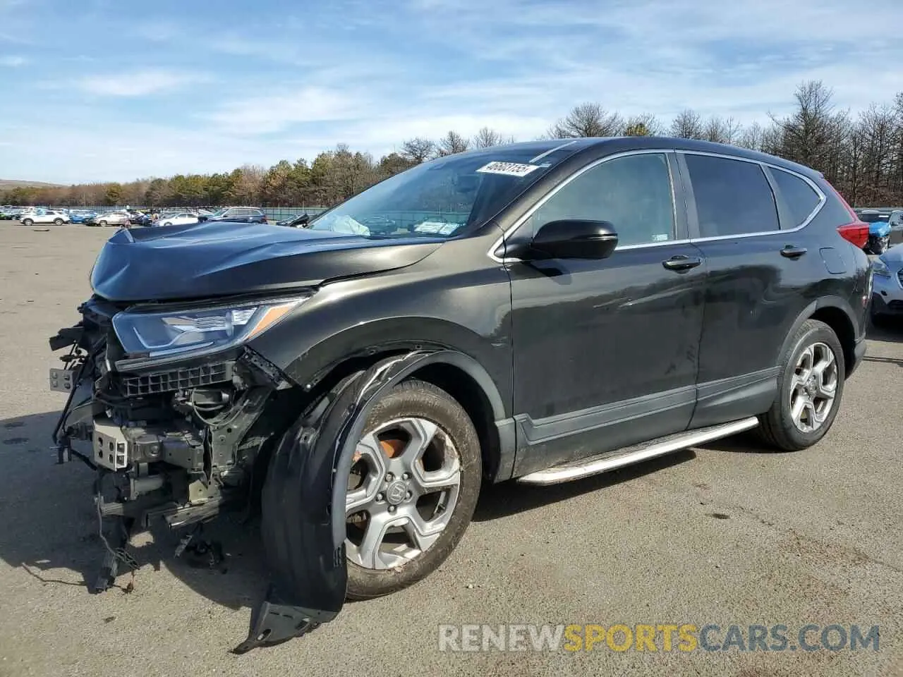 1 fotografías del automóvil dañado 2HKRW2H81KH623256 HONDA CRV 2019