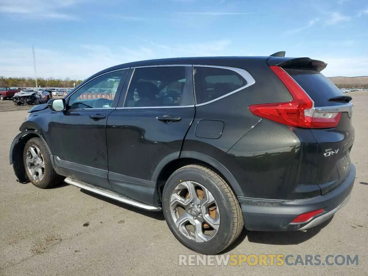 2 fotografías del automóvil dañado 2HKRW2H81KH623256 HONDA CRV 2019