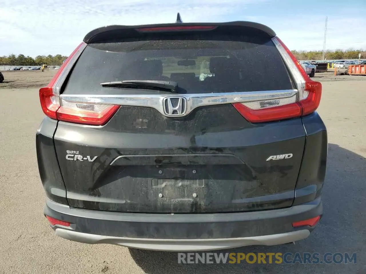 6 fotografías del automóvil dañado 2HKRW2H81KH623256 HONDA CRV 2019