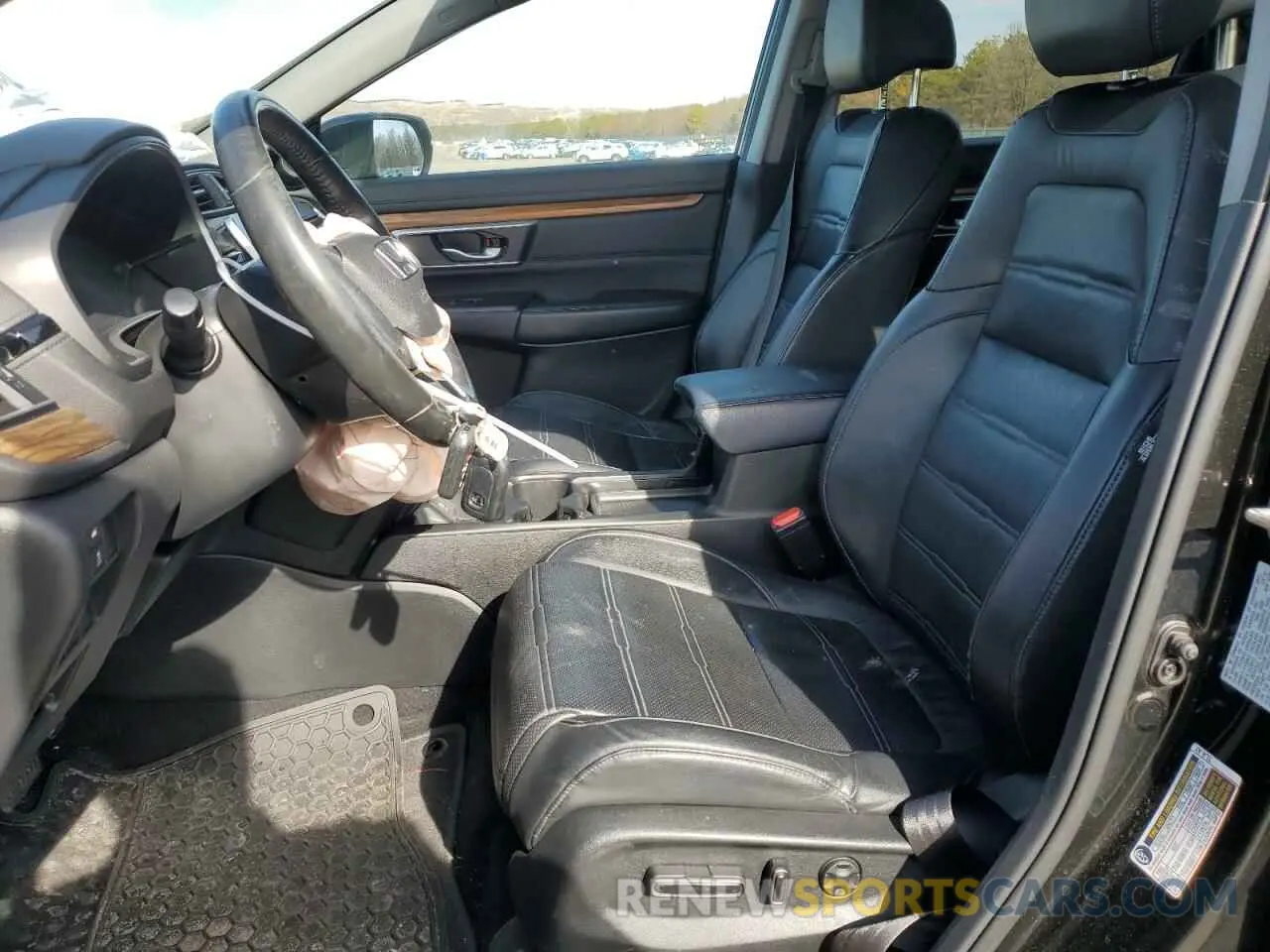 7 fotografías del automóvil dañado 2HKRW2H81KH623256 HONDA CRV 2019