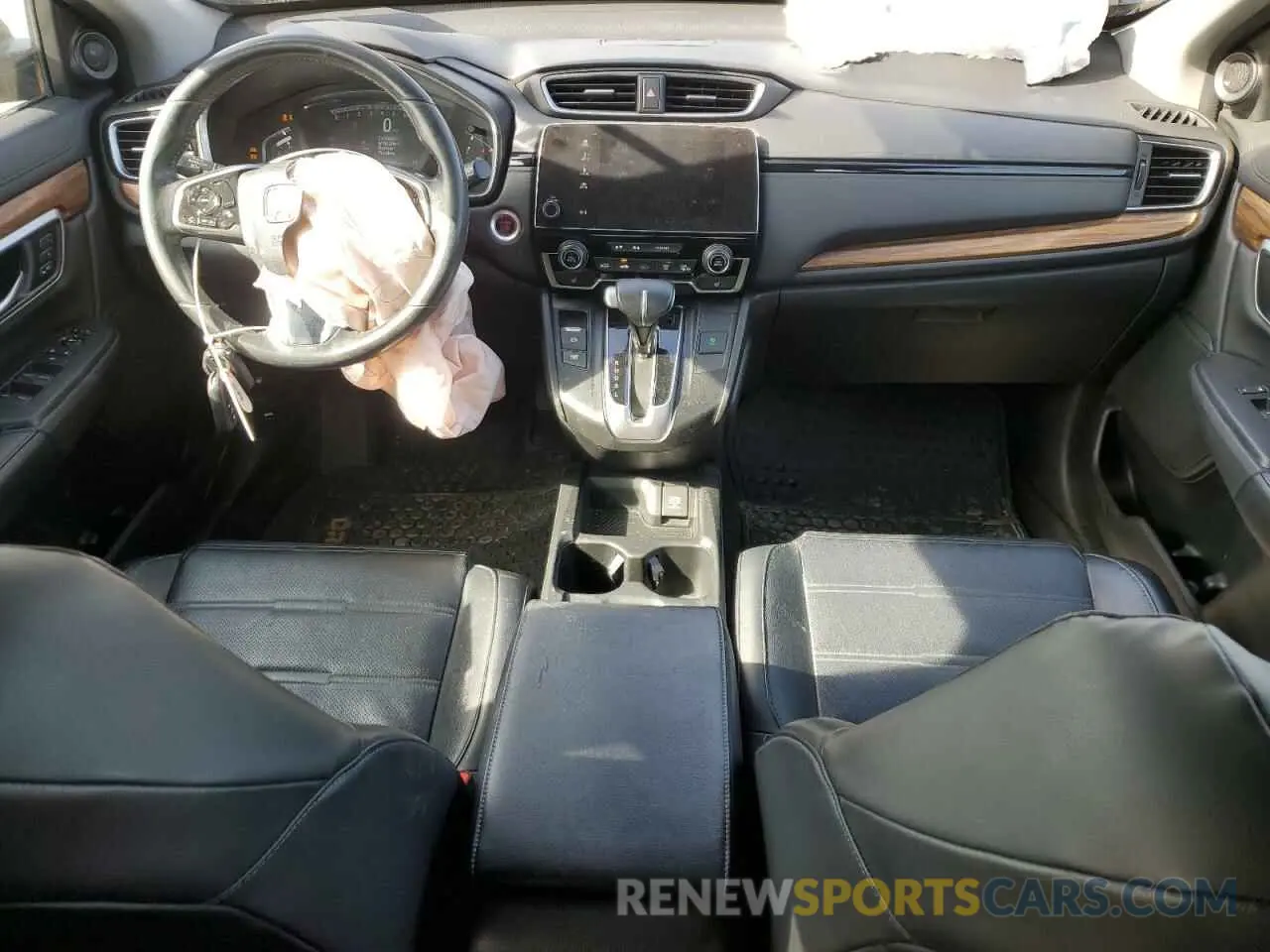 8 fotografías del automóvil dañado 2HKRW2H81KH623256 HONDA CRV 2019