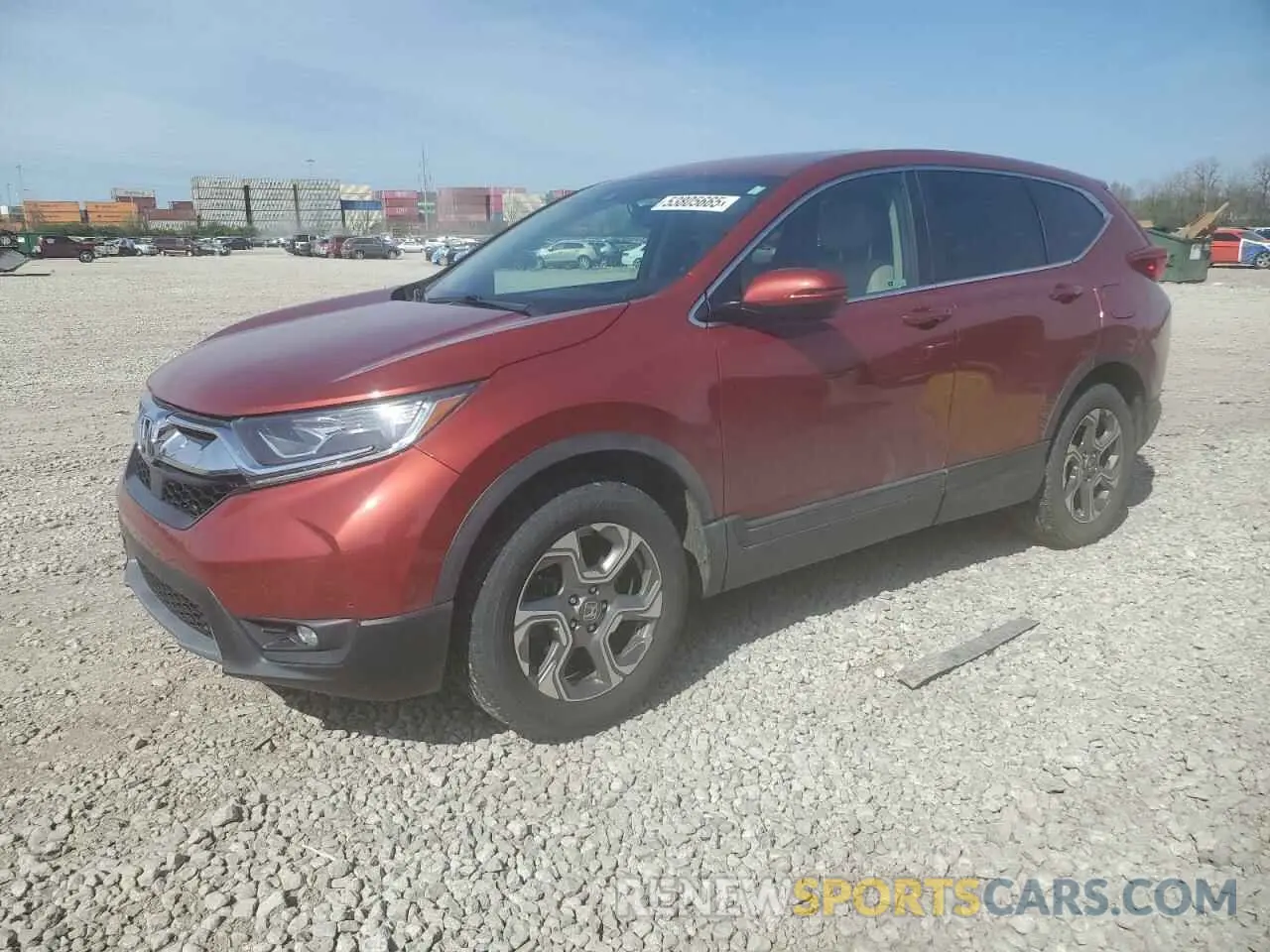 1 fotografías del automóvil dañado 2HKRW2H84KH611375 HONDA CRV 2019
