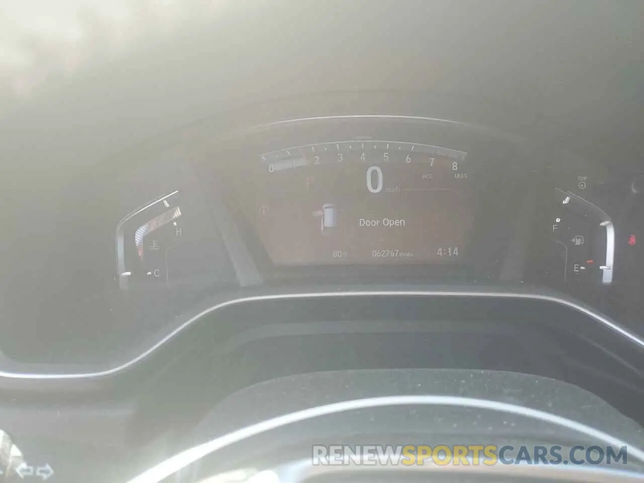 9 fotografías del automóvil dañado 2HKRW2H84KH611375 HONDA CRV 2019