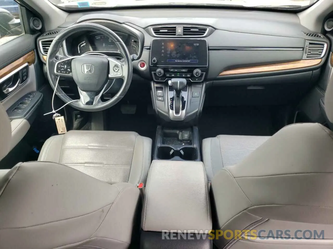 8 fotografías del automóvil dañado 2HKRW2H85KH615497 HONDA CRV 2019