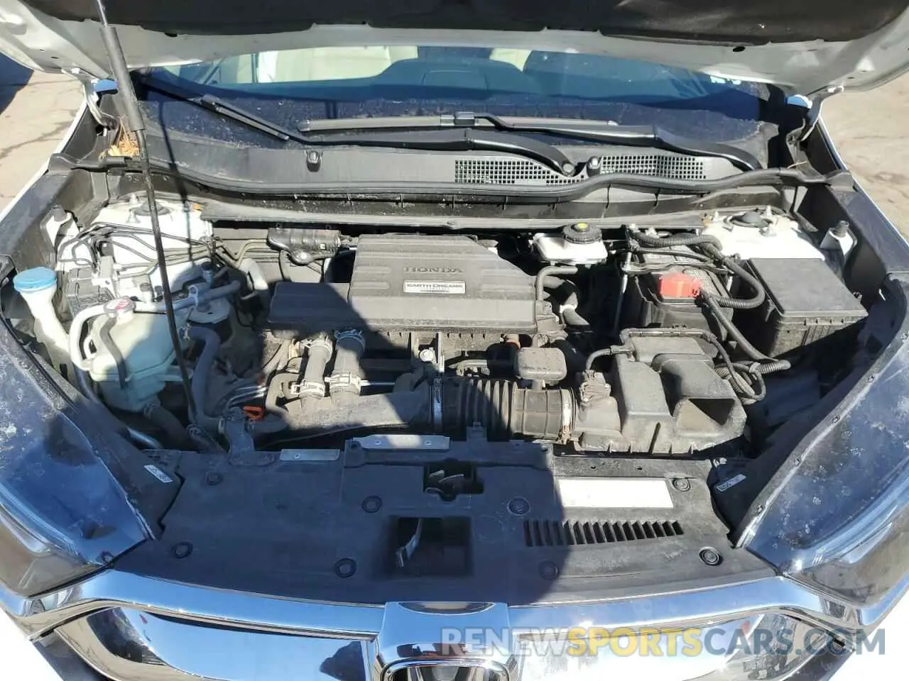 12 fotografías del automóvil dañado 2HKRW2H85KH656812 HONDA CRV 2019