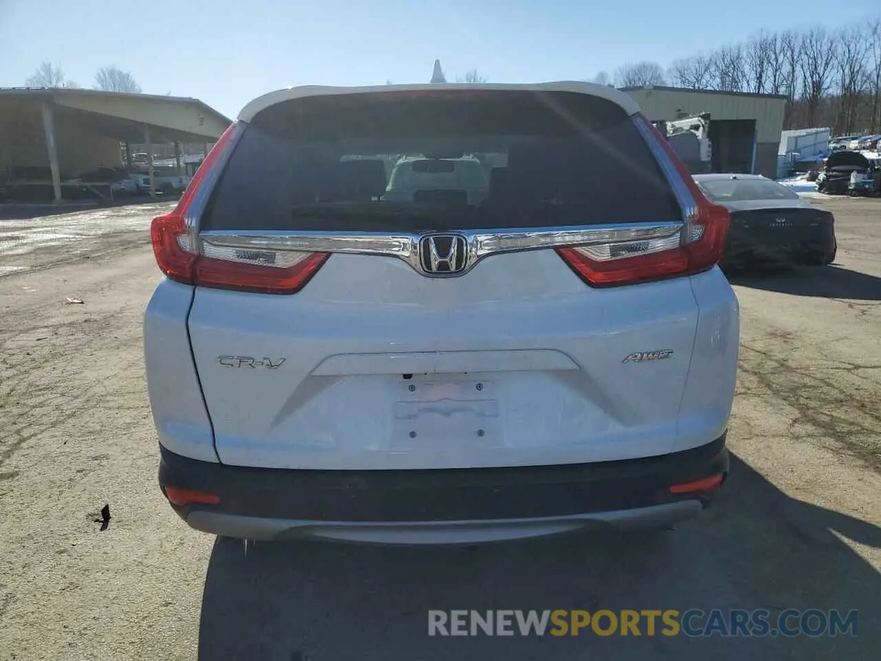 6 fotografías del automóvil dañado 2HKRW2H85KH656812 HONDA CRV 2019