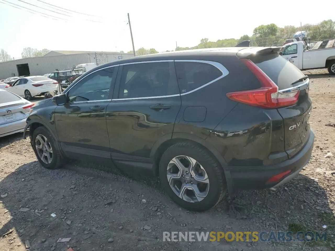 2 fotografías del automóvil dañado 2HKRW2H85KH658494 HONDA CRV 2019