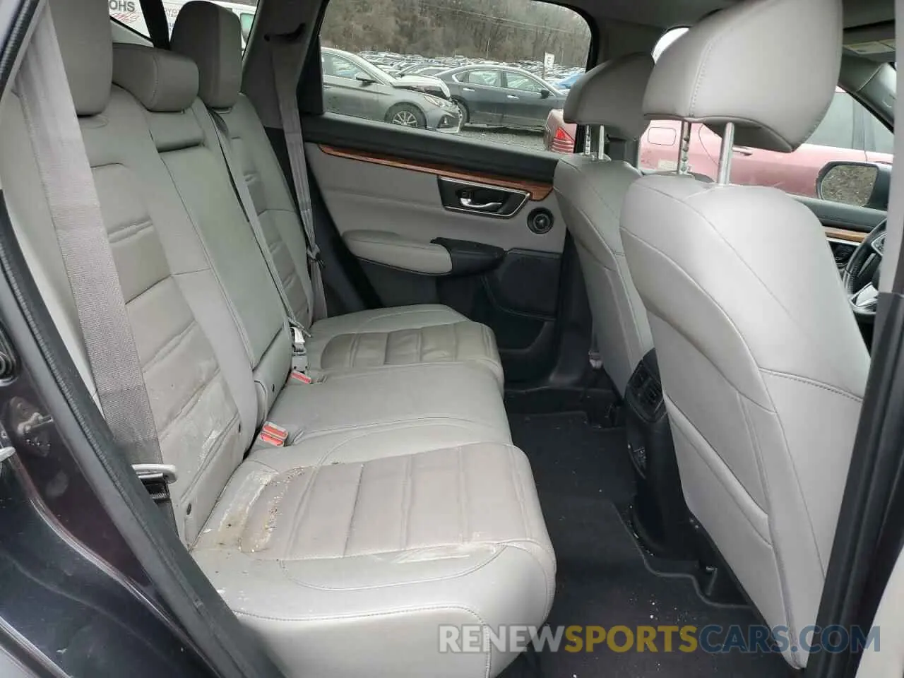 11 fotografías del automóvil dañado 2HKRW2H86KH603861 HONDA CRV 2019