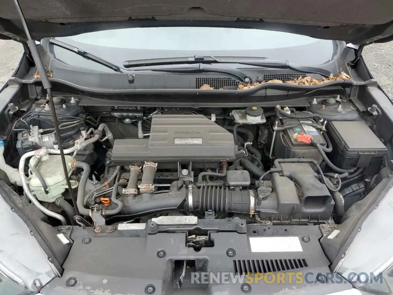 12 fotografías del automóvil dañado 2HKRW2H86KH603861 HONDA CRV 2019
