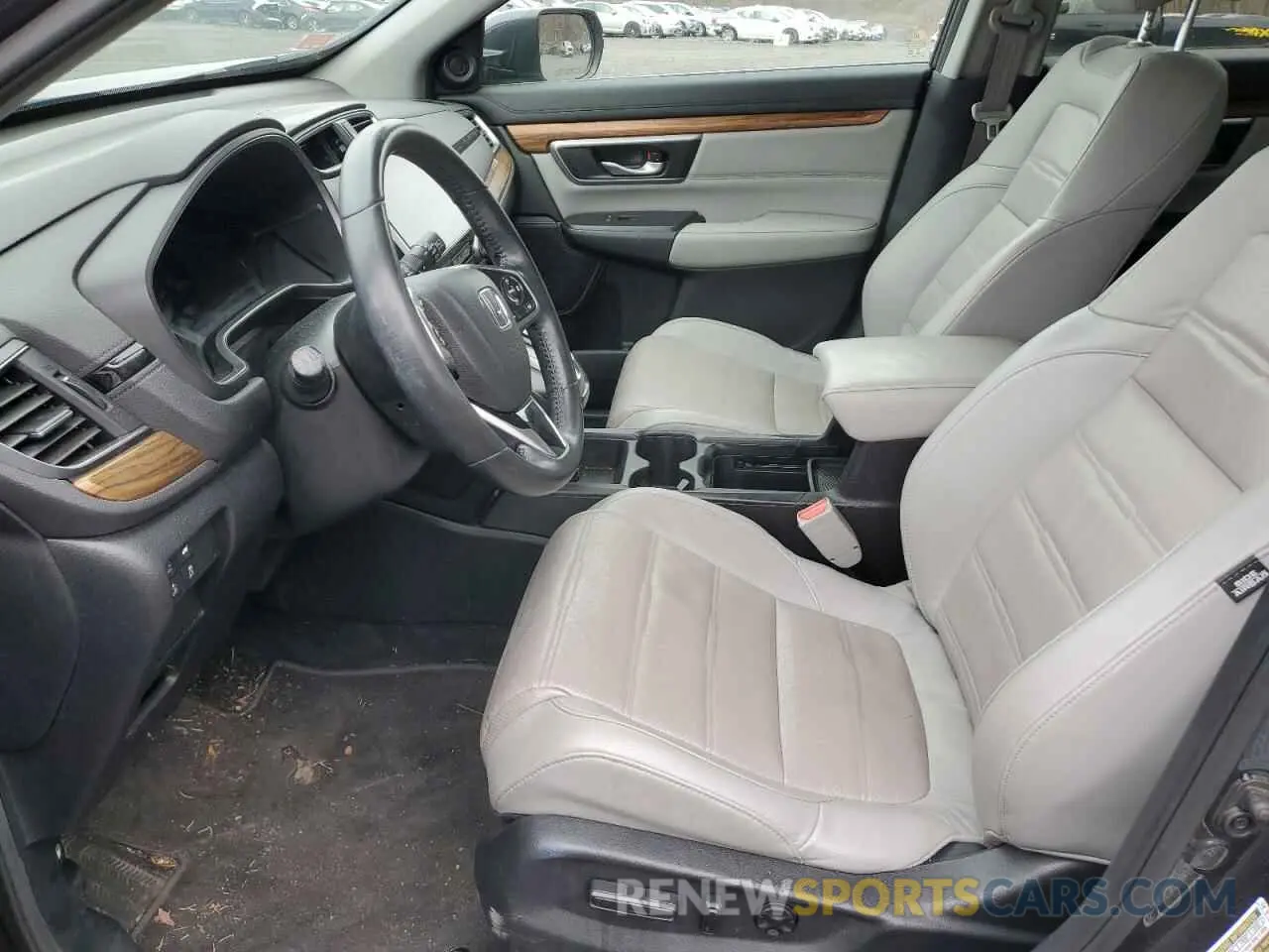 7 fotografías del automóvil dañado 2HKRW2H86KH603861 HONDA CRV 2019
