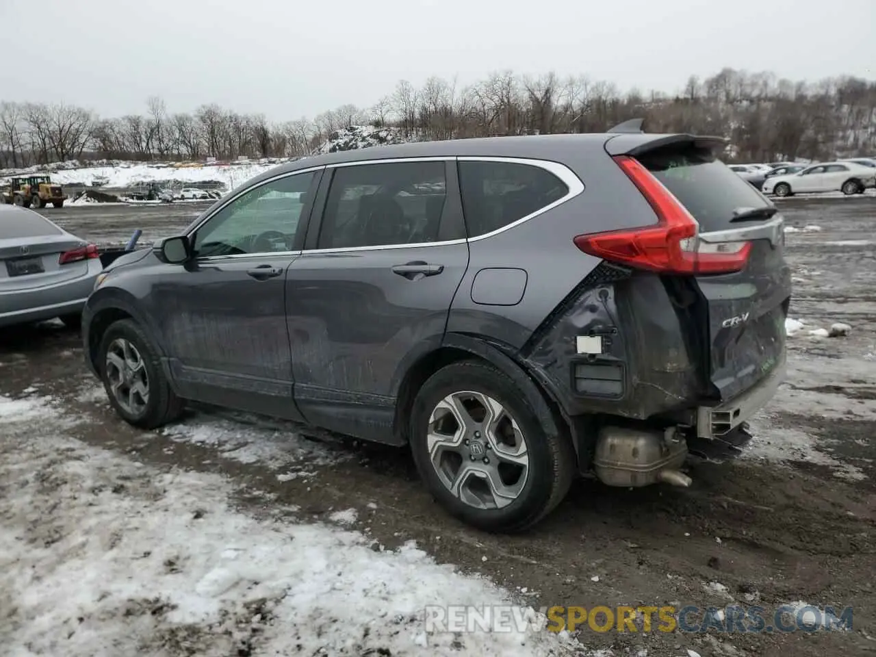 2 fotografías del automóvil dañado 2HKRW2H88KH604400 HONDA CRV 2019