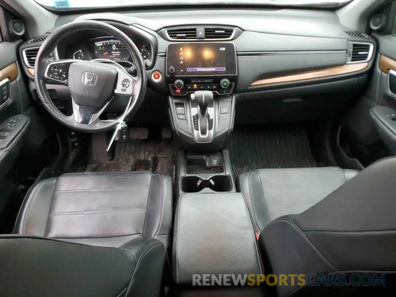 8 fotografías del automóvil dañado 2HKRW2H88KH604400 HONDA CRV 2019