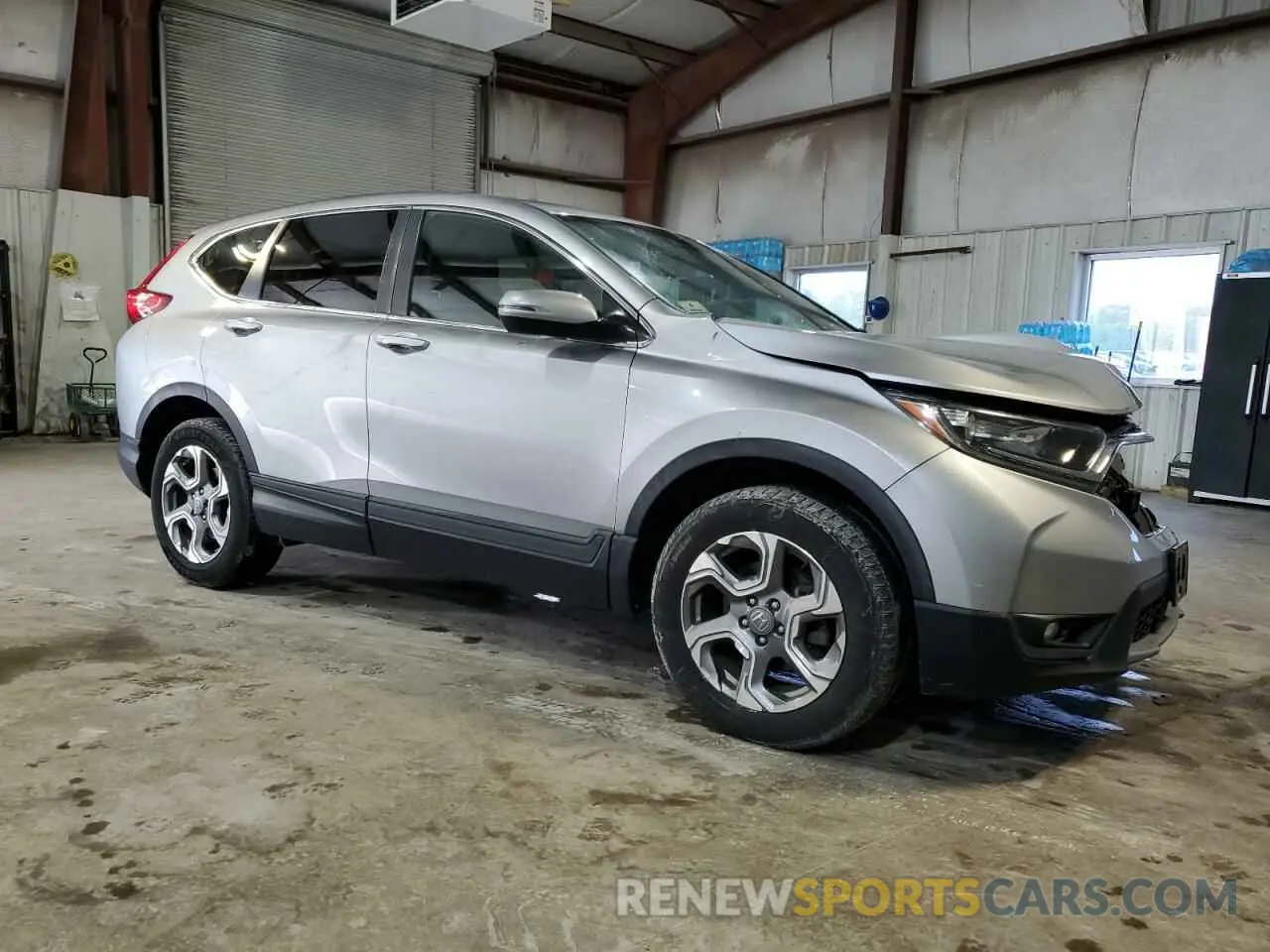 4 fotografías del automóvil dañado 2HKRW2H88KH614859 HONDA CRV 2019