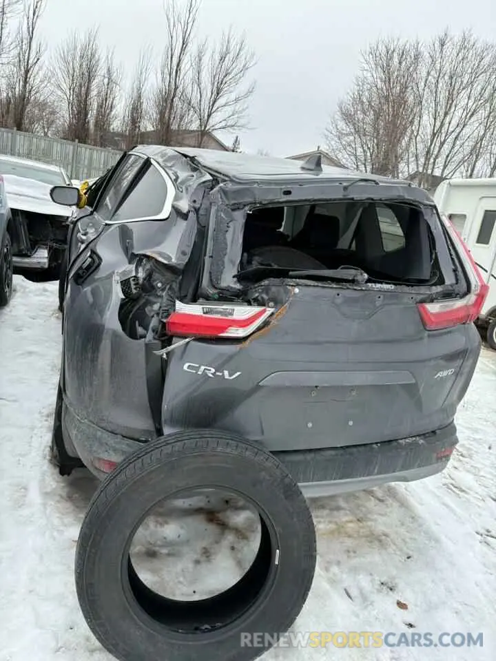 4 fotografías del automóvil dañado 2HKRW2H89KH145913 HONDA CRV 2019