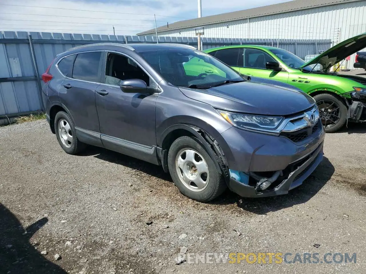 4 fotografías del automóvil dañado 2HKRW2H90KH149664 HONDA CRV 2019