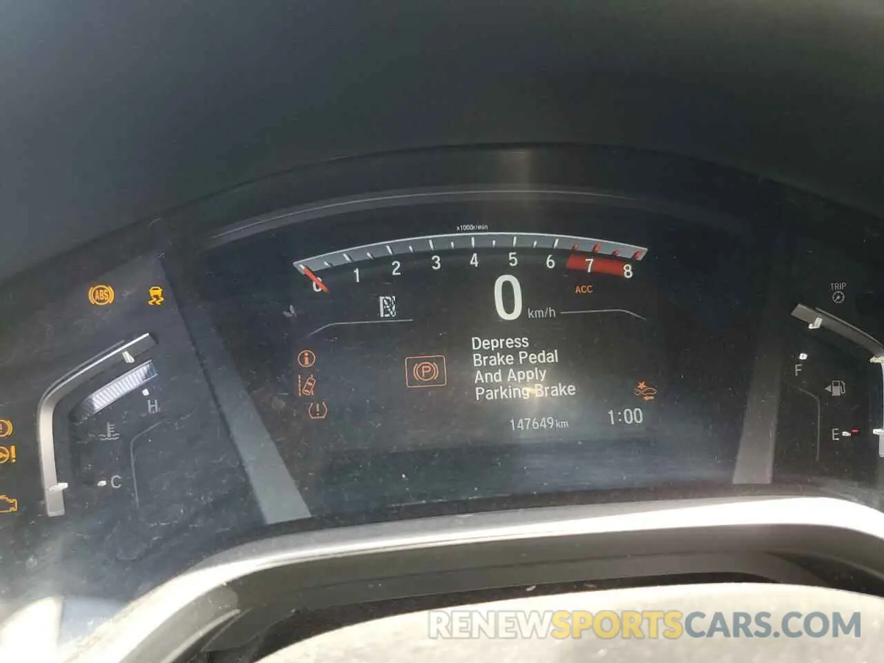 9 fotografías del automóvil dañado 2HKRW2H90KH149664 HONDA CRV 2019