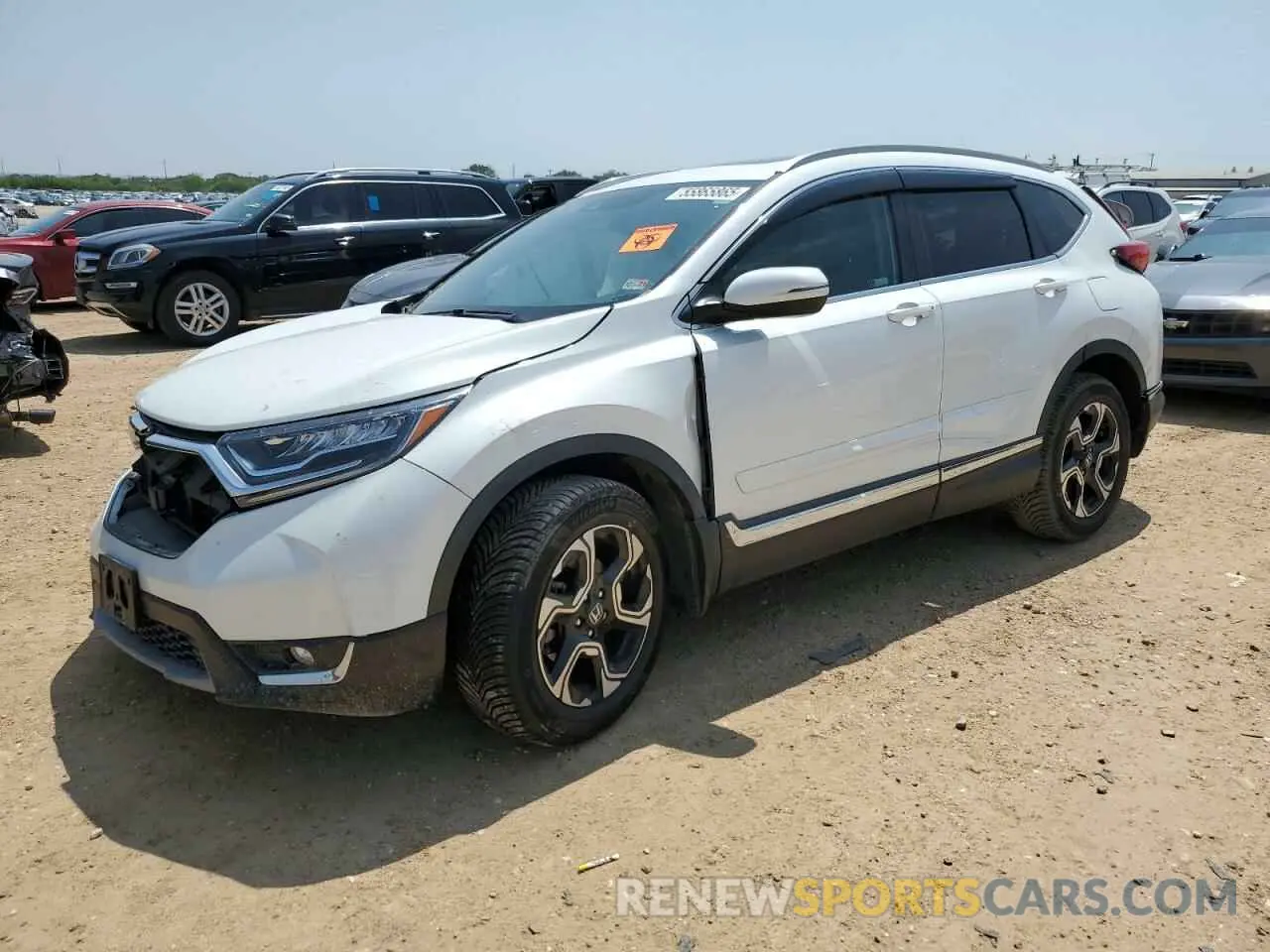 1 fotografías del automóvil dañado 2HKRW2H93KH642660 HONDA CRV 2019