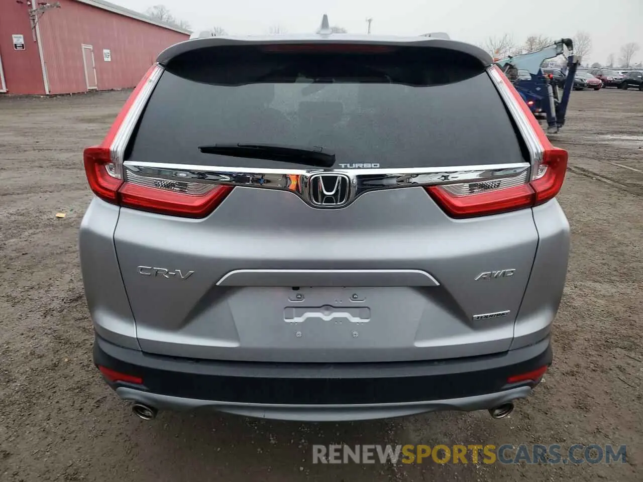 6 fotografías del automóvil dañado 2HKRW2H94KH130762 HONDA CRV 2019