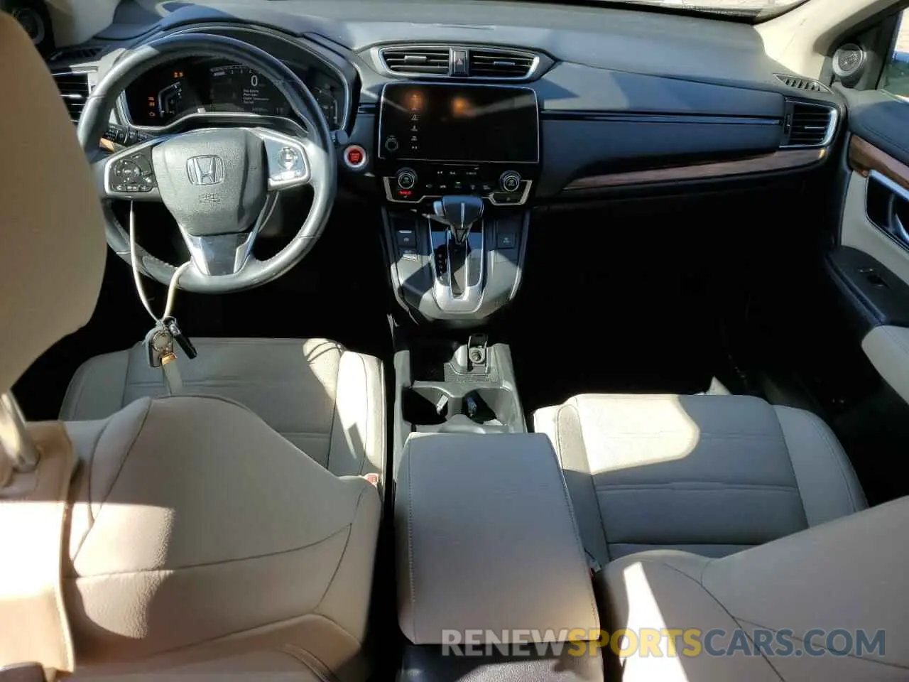 8 fotografías del automóvil dañado 2HKRW2H94KH606489 HONDA CRV 2019