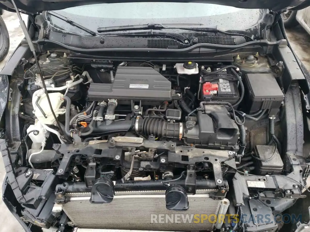 11 fotografías del automóvil dañado 2HKRW2H99KH125251 HONDA CRV 2019