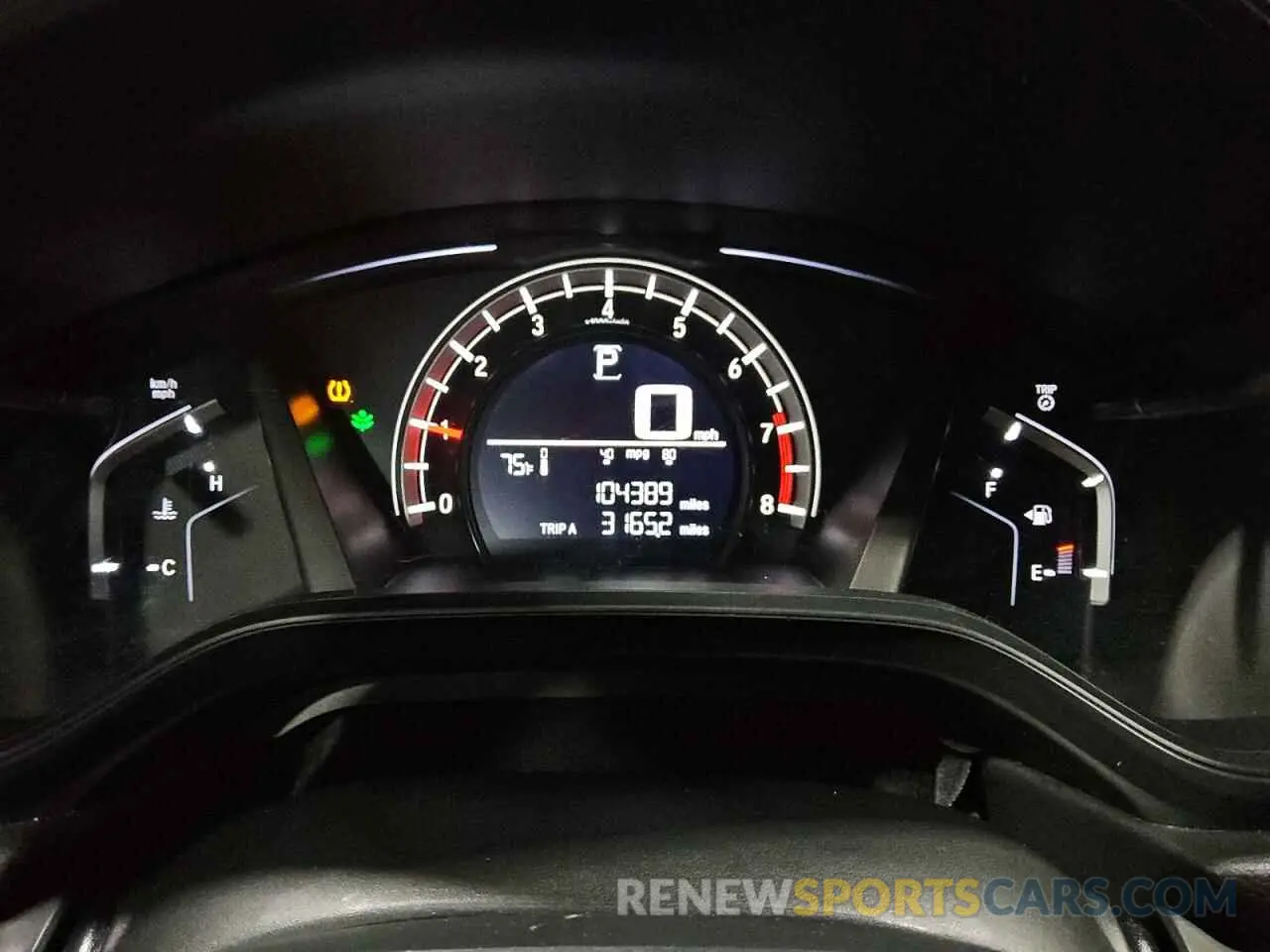 9 fotografías del automóvil dañado 2HKRW5H31KH417621 HONDA CRV 2019