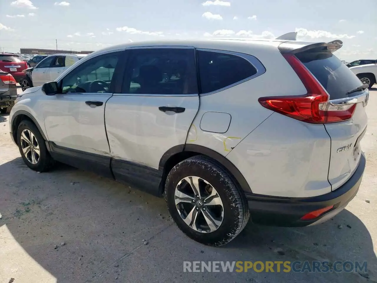 2 fotografías del automóvil dañado 2HKRW5H33KH416440 HONDA CRV 2019