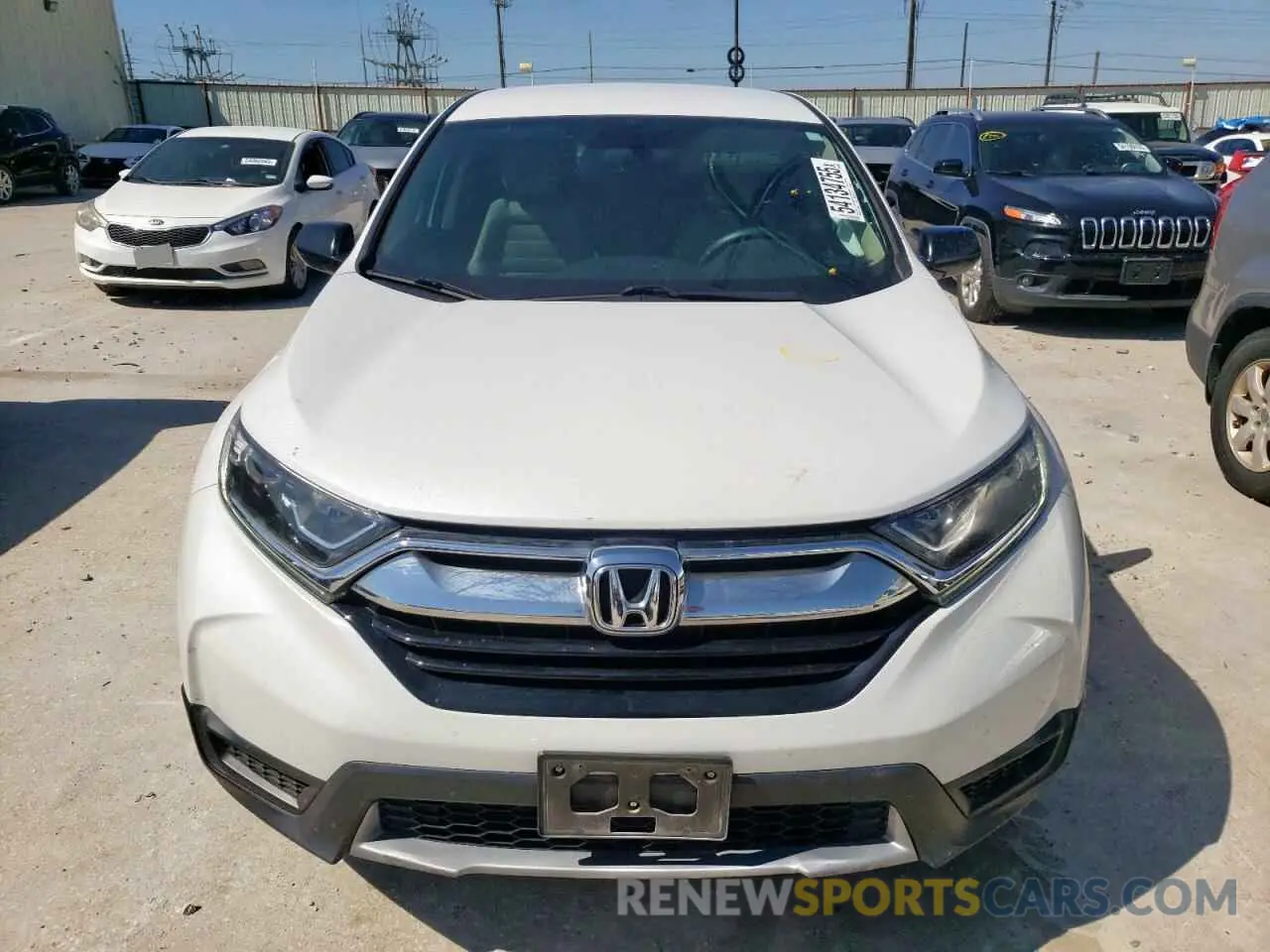5 fotografías del automóvil dañado 2HKRW5H33KH416440 HONDA CRV 2019