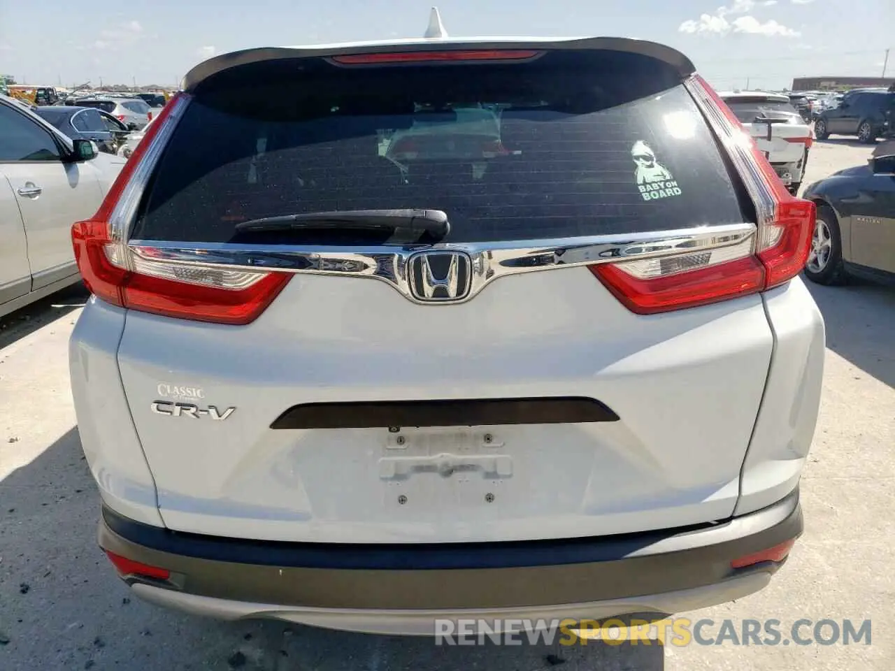 6 fotografías del automóvil dañado 2HKRW5H33KH416440 HONDA CRV 2019