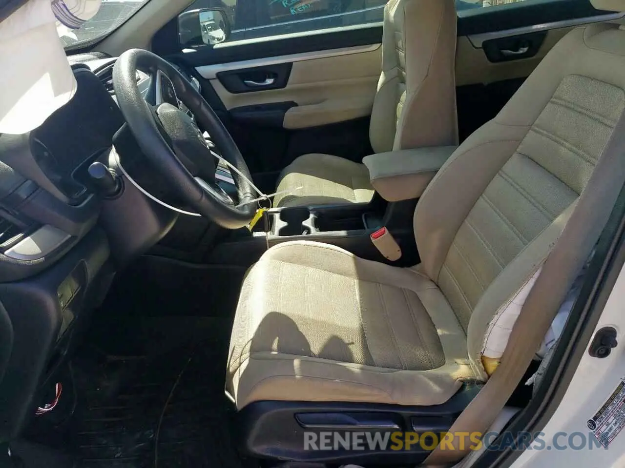 7 fotografías del automóvil dañado 2HKRW5H33KH416440 HONDA CRV 2019