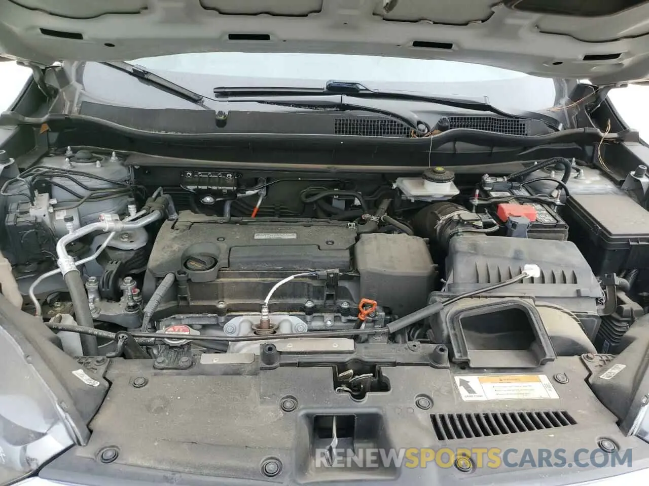 11 fotografías del automóvil dañado 2HKRW5H34KH401235 HONDA CRV 2019