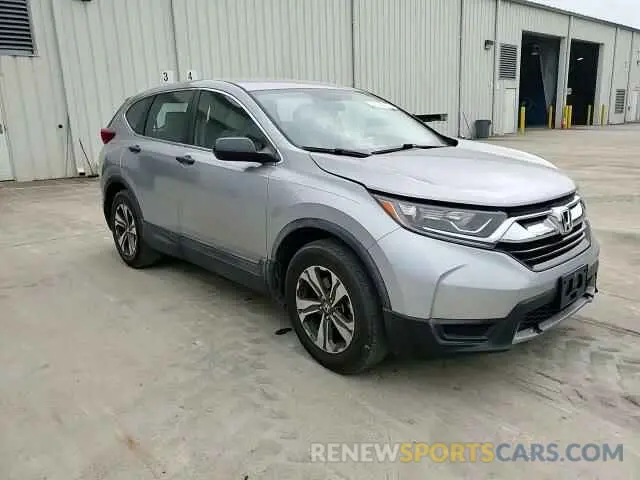 13 fotografías del automóvil dañado 2HKRW5H34KH401235 HONDA CRV 2019