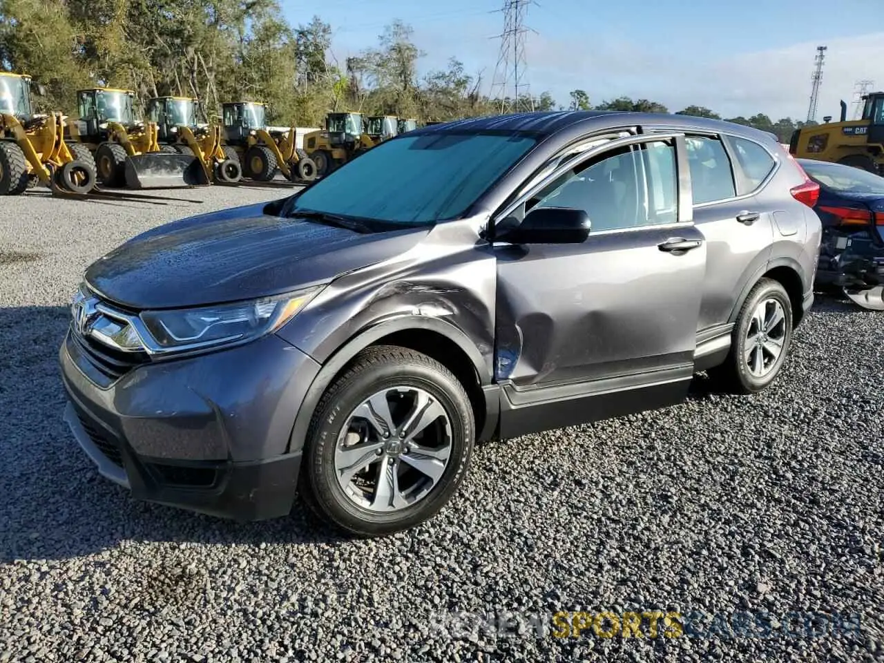 1 fotografías del automóvil dañado 2HKRW5H34KH404233 HONDA CRV 2019
